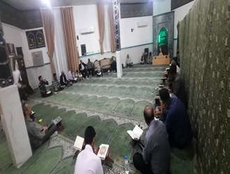 برگزاری جلسه قرائت قرآن به یاد شهدای خدمت
